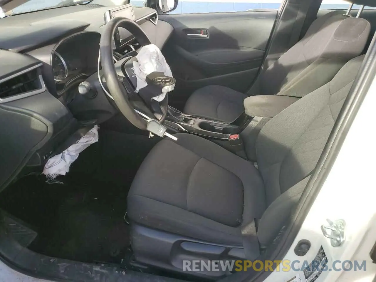 7 Photograph of a damaged car JTDEPMAE1MJ186392 TOYOTA COROLLA 2021