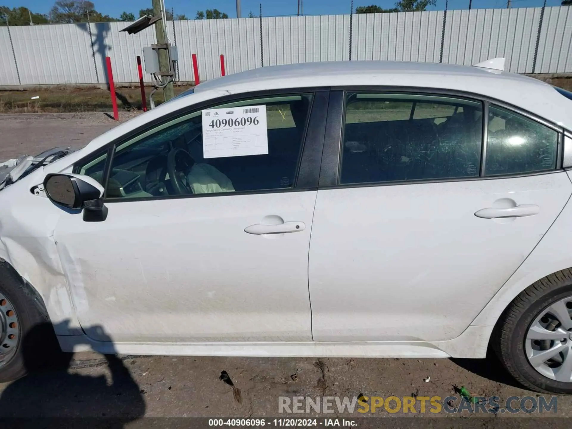 14 Photograph of a damaged car JTDEPMAE1MJ186943 TOYOTA COROLLA 2021