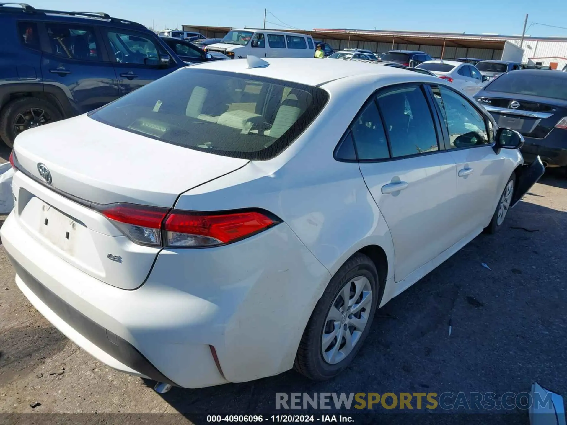 4 Photograph of a damaged car JTDEPMAE1MJ186943 TOYOTA COROLLA 2021