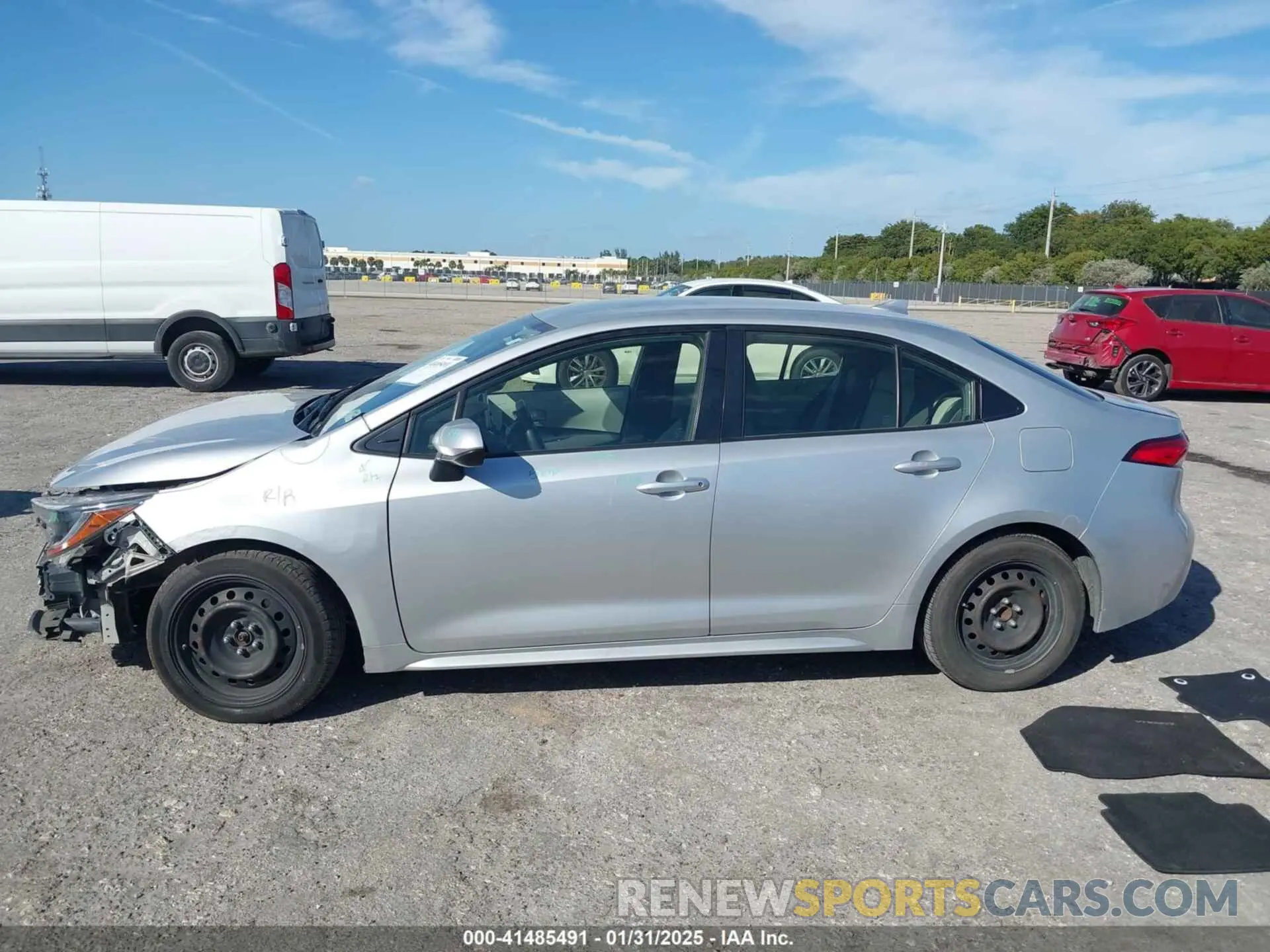 15 Photograph of a damaged car JTDEPMAE1MJ187249 TOYOTA COROLLA 2021