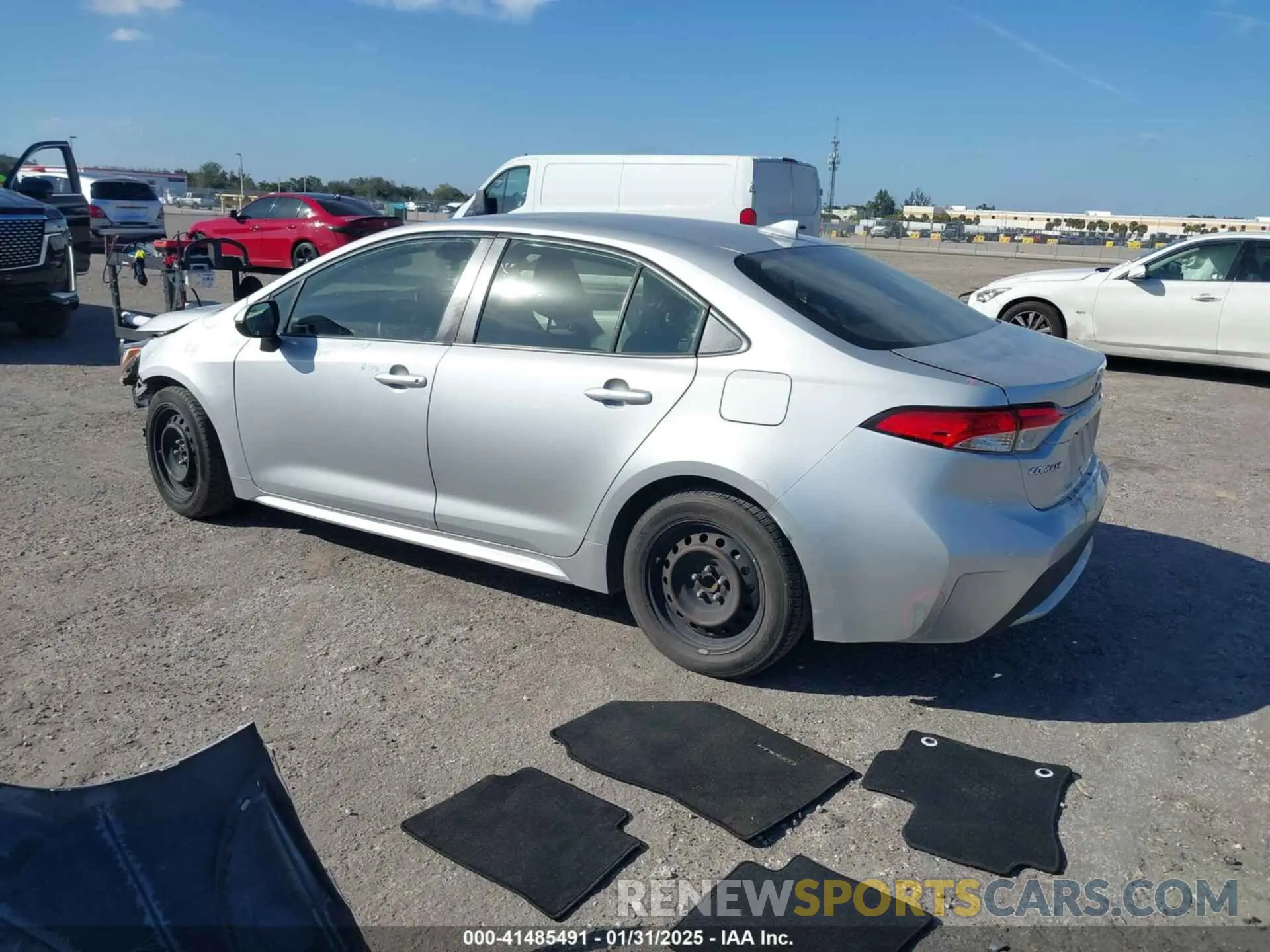 3 Photograph of a damaged car JTDEPMAE1MJ187249 TOYOTA COROLLA 2021