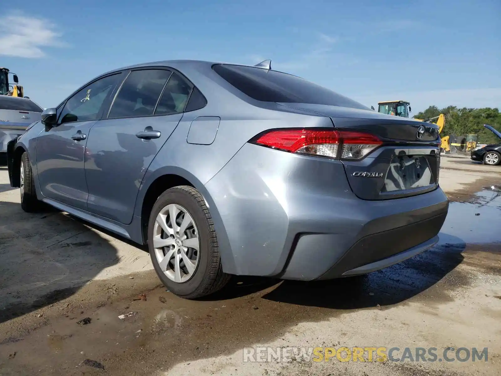 3 Photograph of a damaged car JTDEPMAE1MJ187719 TOYOTA COROLLA 2021