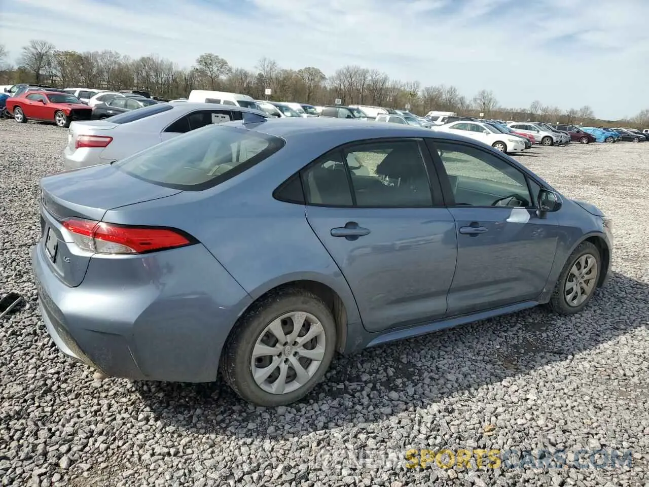3 Photograph of a damaged car JTDEPMAE1MJ188725 TOYOTA COROLLA 2021