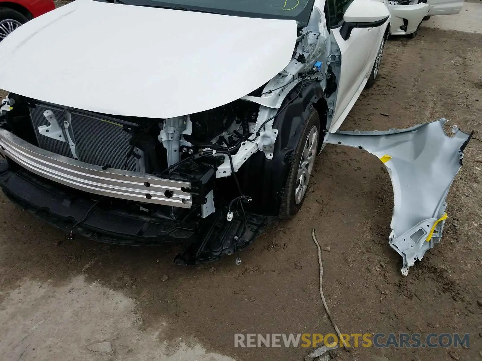 9 Photograph of a damaged car JTDEPMAE2MJ117887 TOYOTA COROLLA 2021