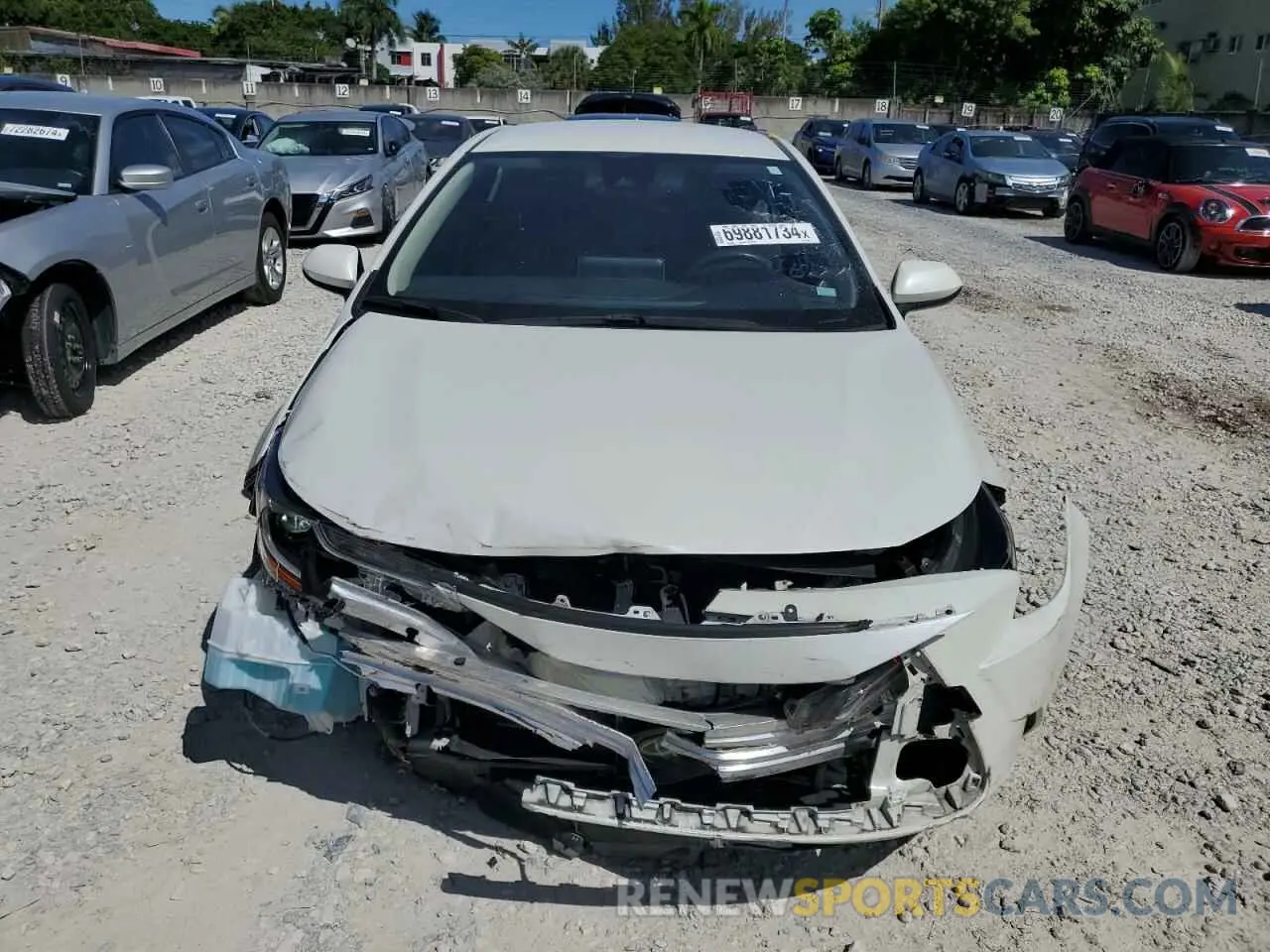 5 Photograph of a damaged car JTDEPMAE2MJ118912 TOYOTA COROLLA 2021