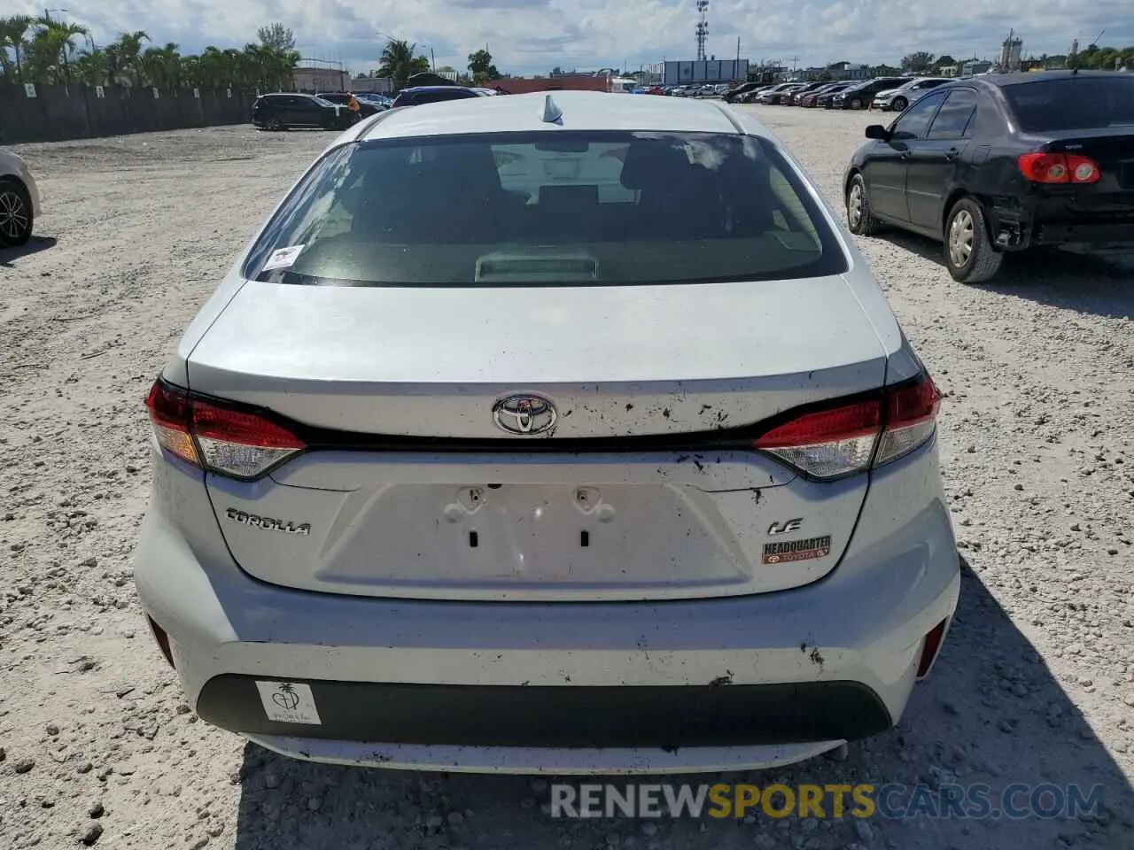 6 Photograph of a damaged car JTDEPMAE2MJ118912 TOYOTA COROLLA 2021