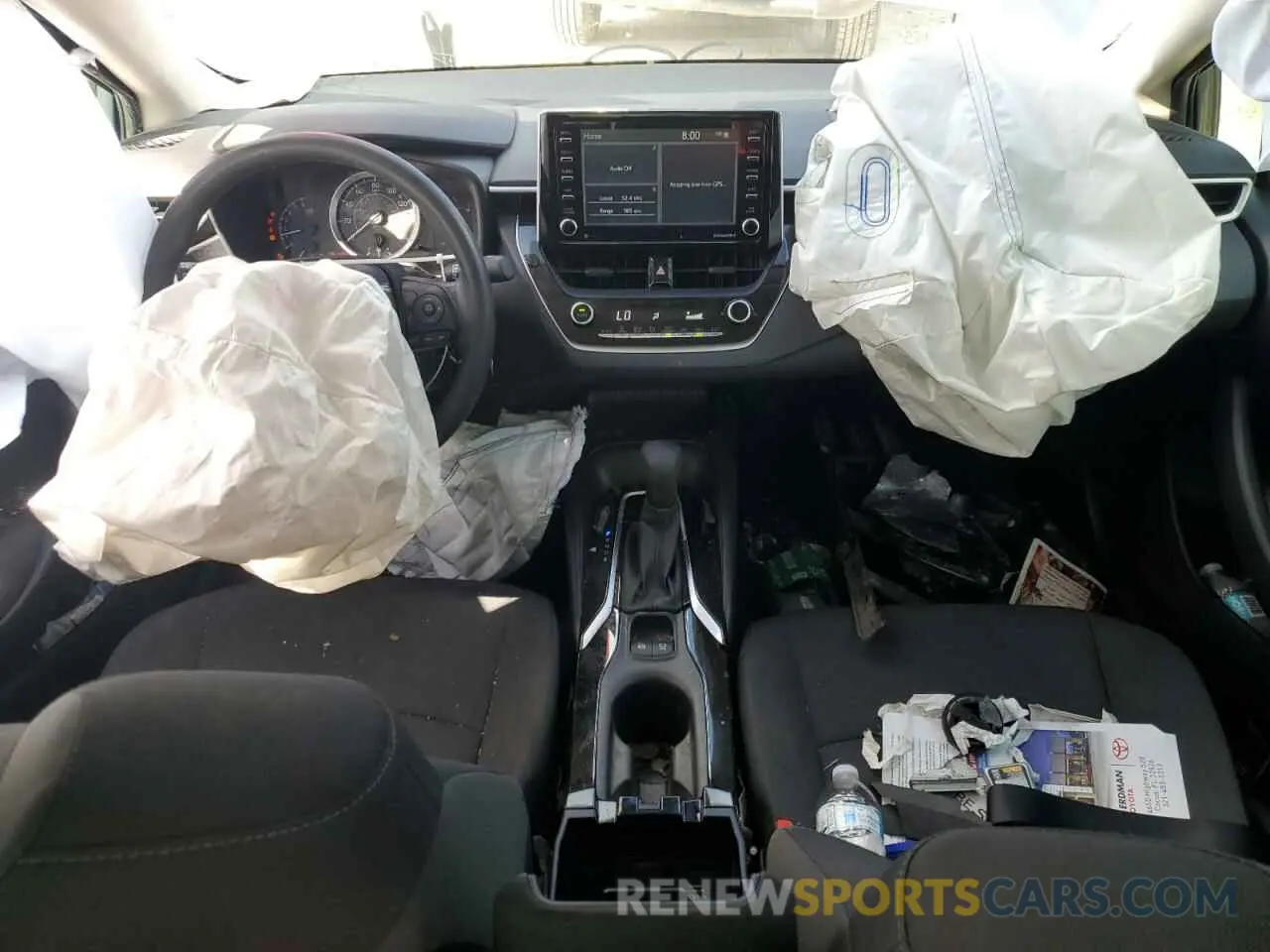 8 Photograph of a damaged car JTDEPMAE2MJ118960 TOYOTA COROLLA 2021