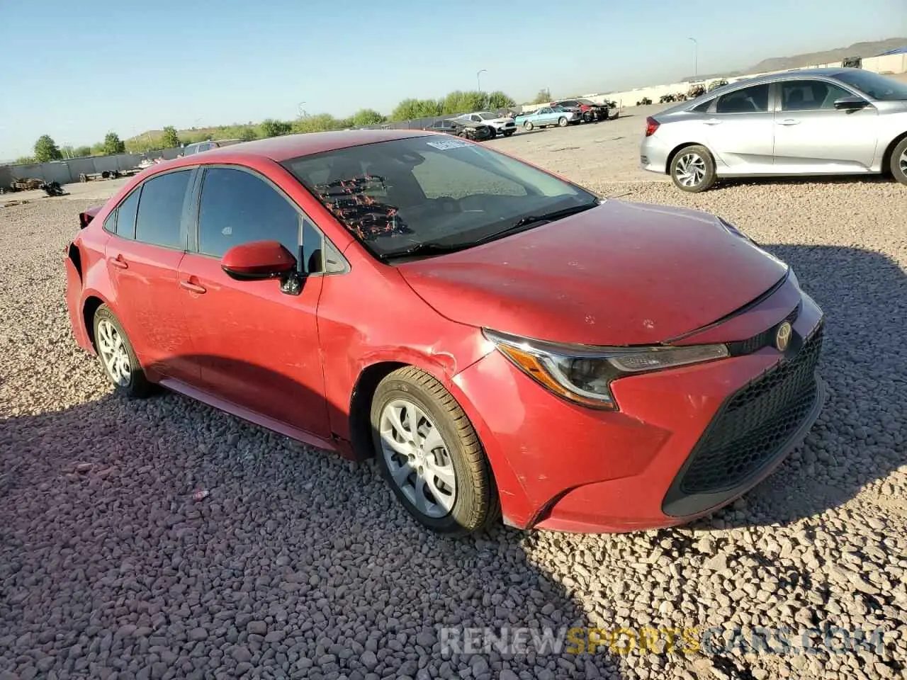 4 Photograph of a damaged car JTDEPMAE2MJ125777 TOYOTA COROLLA 2021