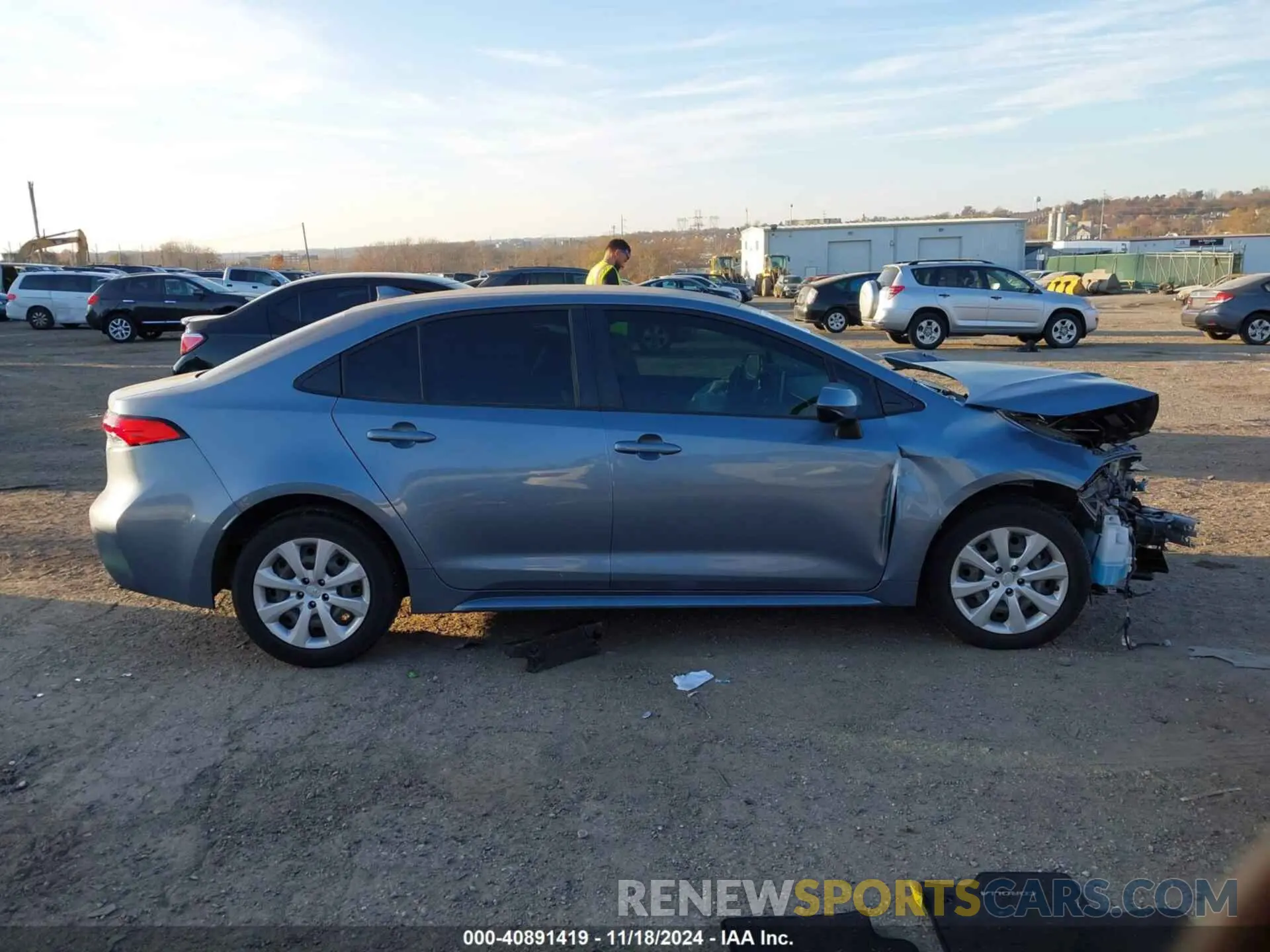 12 Photograph of a damaged car JTDEPMAE2MJ126606 TOYOTA COROLLA 2021
