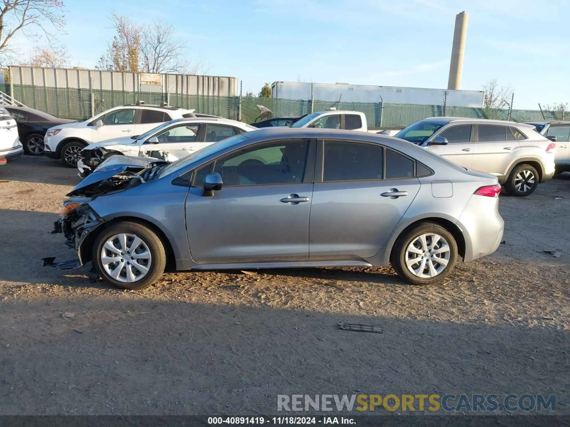 13 Photograph of a damaged car JTDEPMAE2MJ126606 TOYOTA COROLLA 2021