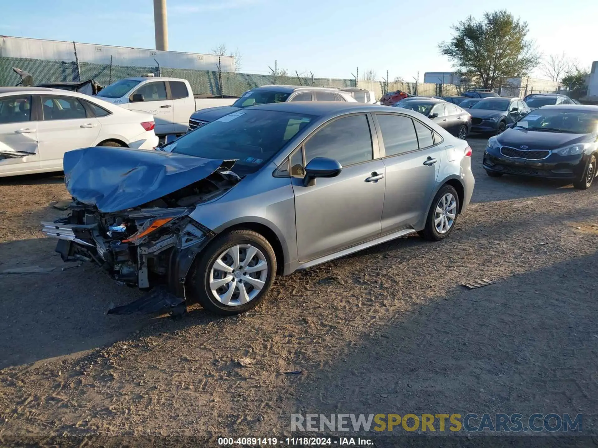 2 Photograph of a damaged car JTDEPMAE2MJ126606 TOYOTA COROLLA 2021