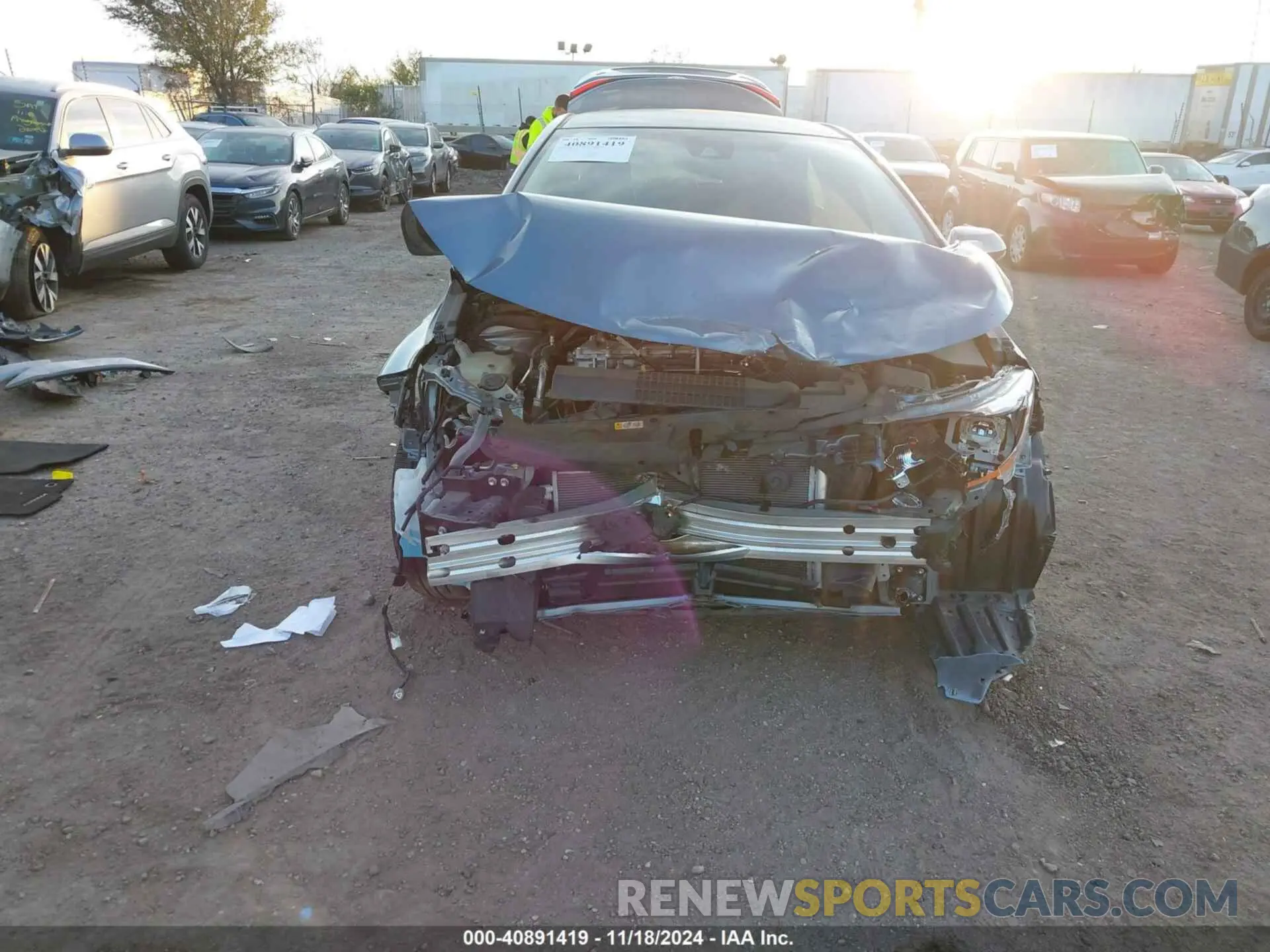6 Photograph of a damaged car JTDEPMAE2MJ126606 TOYOTA COROLLA 2021