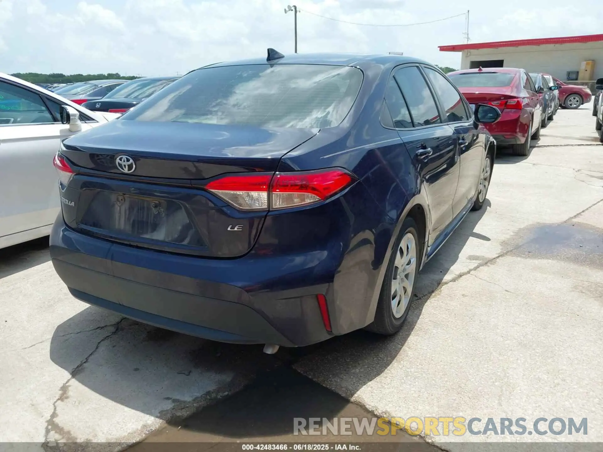 4 Photograph of a damaged car JTDEPMAE2MJ135547 TOYOTA COROLLA 2021