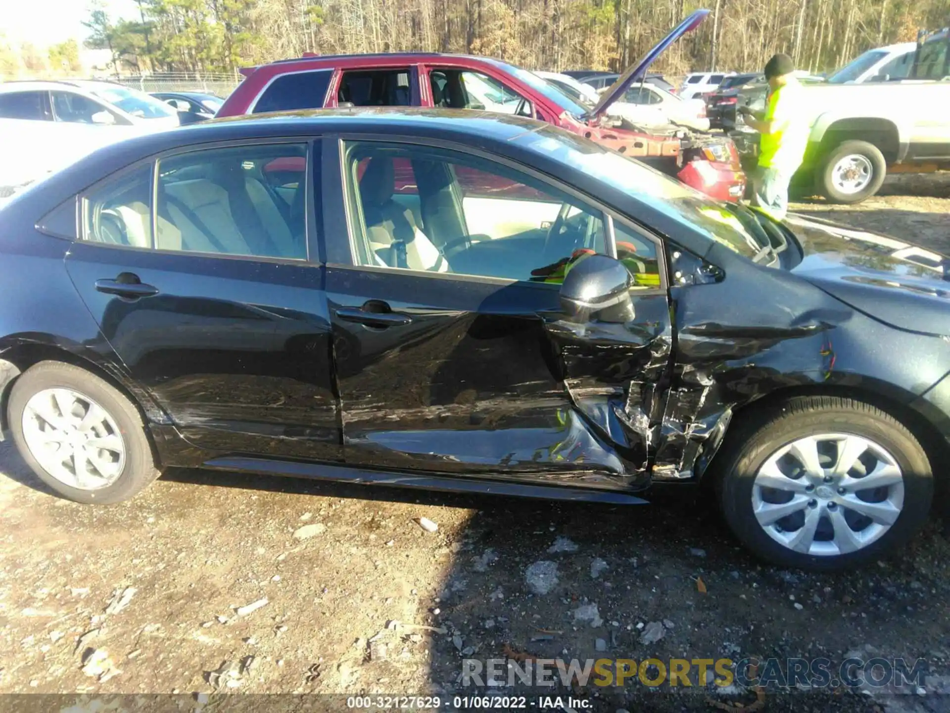 6 Photograph of a damaged car JTDEPMAE2MJ136620 TOYOTA COROLLA 2021