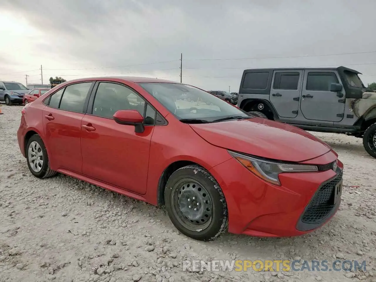 4 Photograph of a damaged car JTDEPMAE2MJ141686 TOYOTA COROLLA 2021