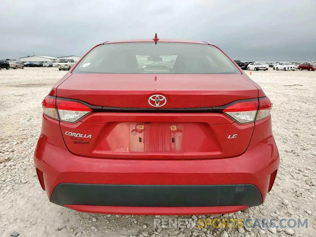 6 Photograph of a damaged car JTDEPMAE2MJ141686 TOYOTA COROLLA 2021