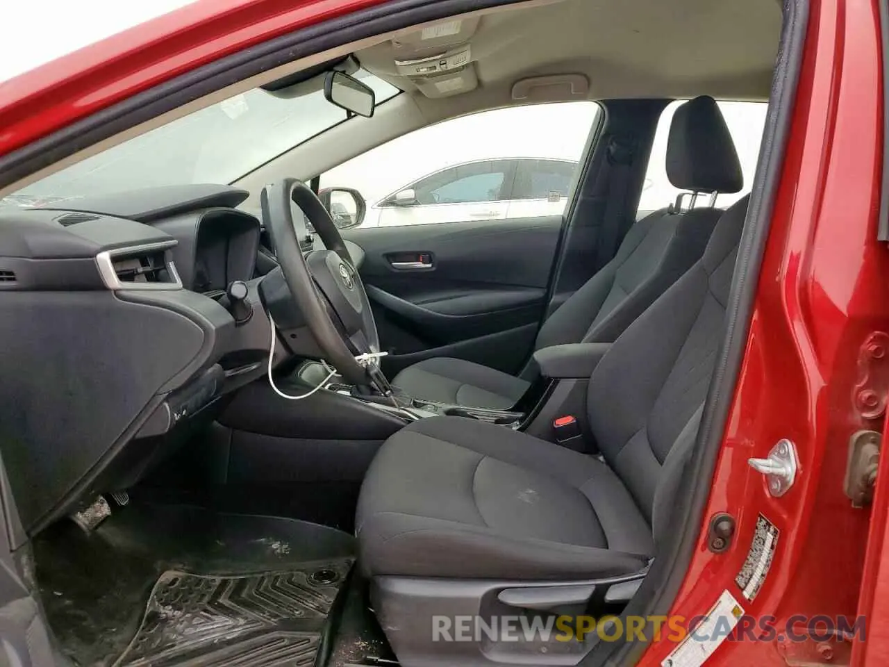 7 Photograph of a damaged car JTDEPMAE2MJ141686 TOYOTA COROLLA 2021