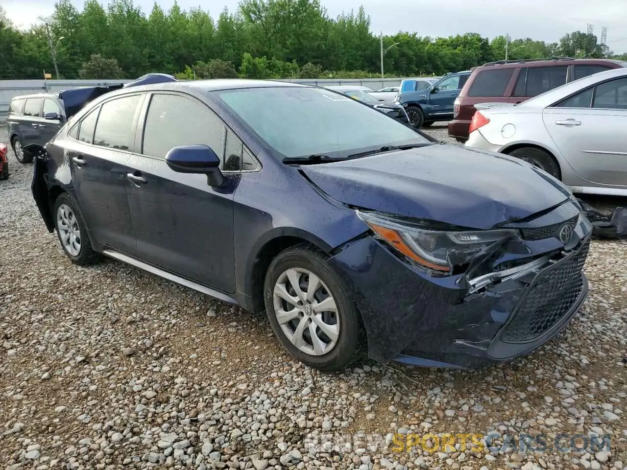 4 Photograph of a damaged car JTDEPMAE2MJ142384 TOYOTA COROLLA 2021