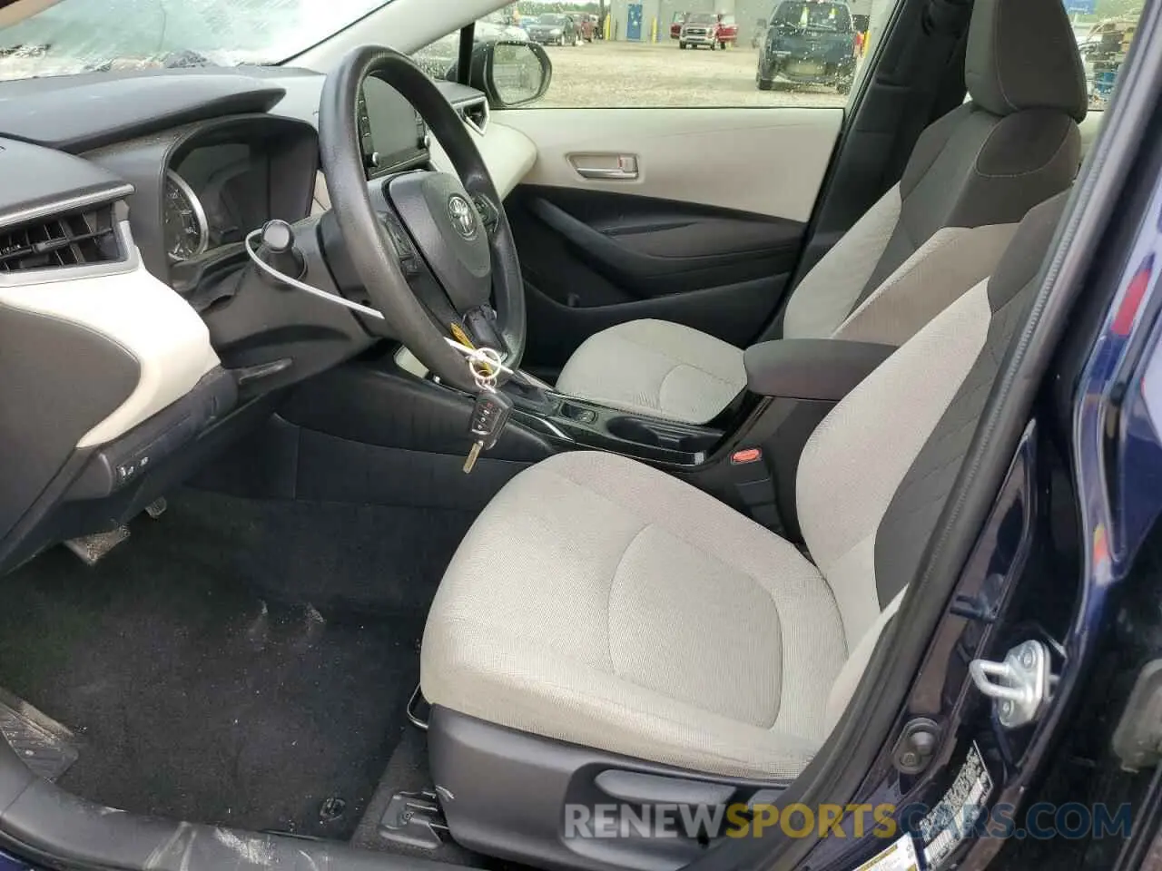 7 Photograph of a damaged car JTDEPMAE2MJ142384 TOYOTA COROLLA 2021