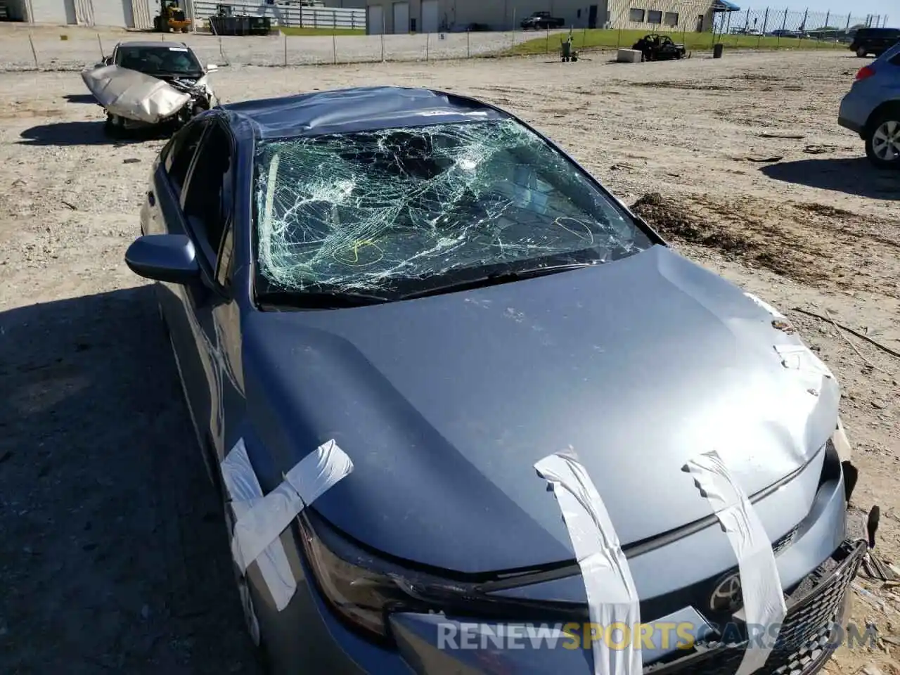 9 Photograph of a damaged car JTDEPMAE2MJ142661 TOYOTA COROLLA 2021