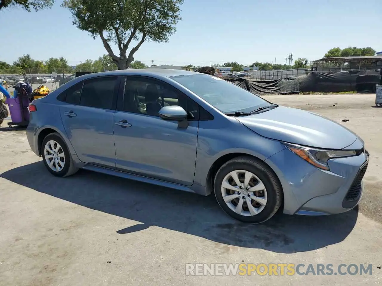4 Photograph of a damaged car JTDEPMAE2MJ144670 TOYOTA COROLLA 2021