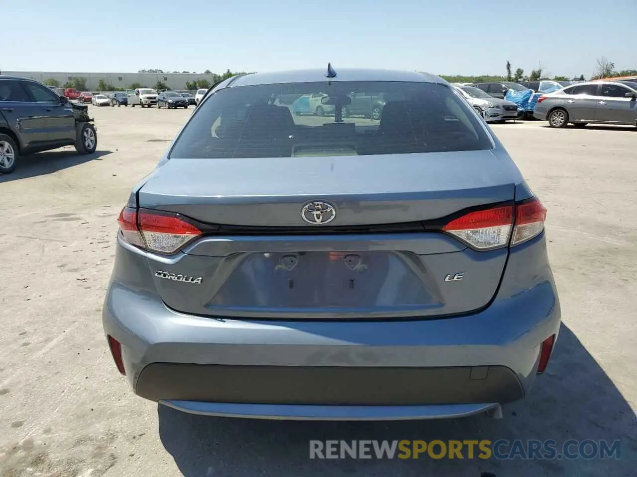 6 Photograph of a damaged car JTDEPMAE2MJ144670 TOYOTA COROLLA 2021