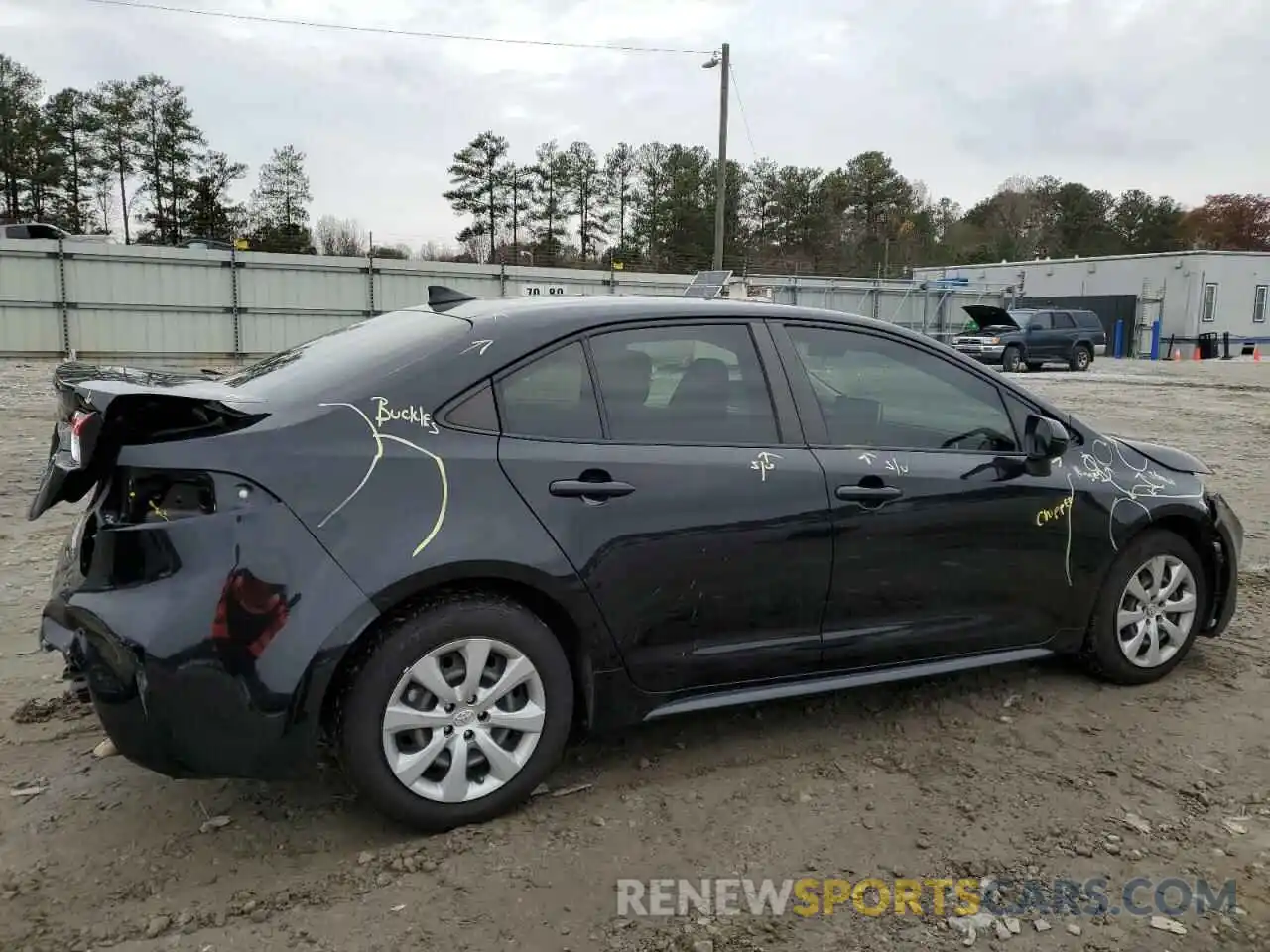 3 Photograph of a damaged car JTDEPMAE2MJ145138 TOYOTA COROLLA 2021