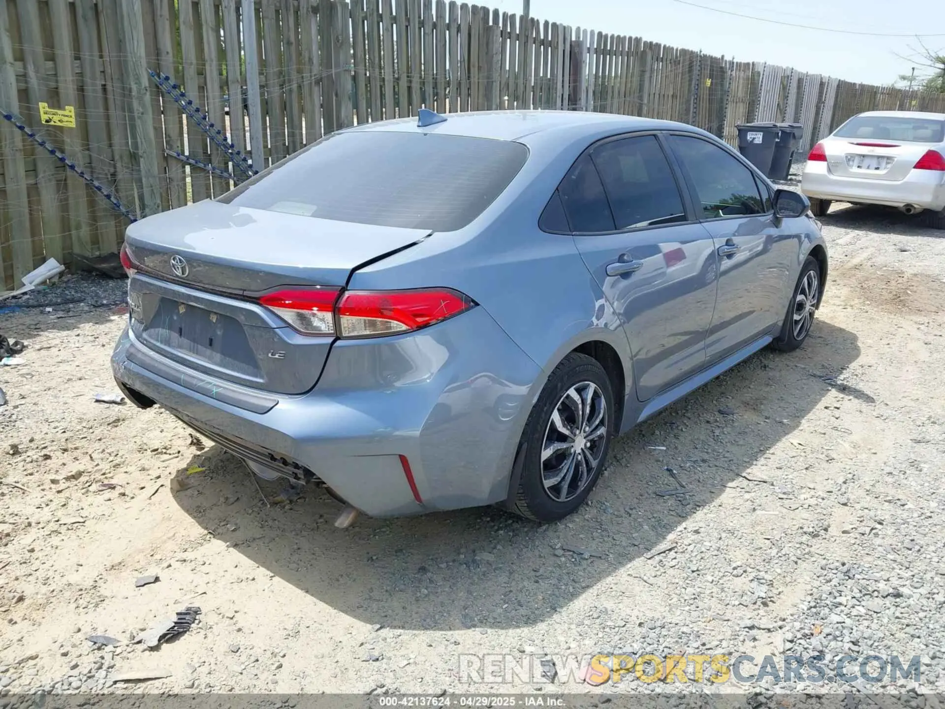 4 Photograph of a damaged car JTDEPMAE2MJ148539 TOYOTA COROLLA 2021