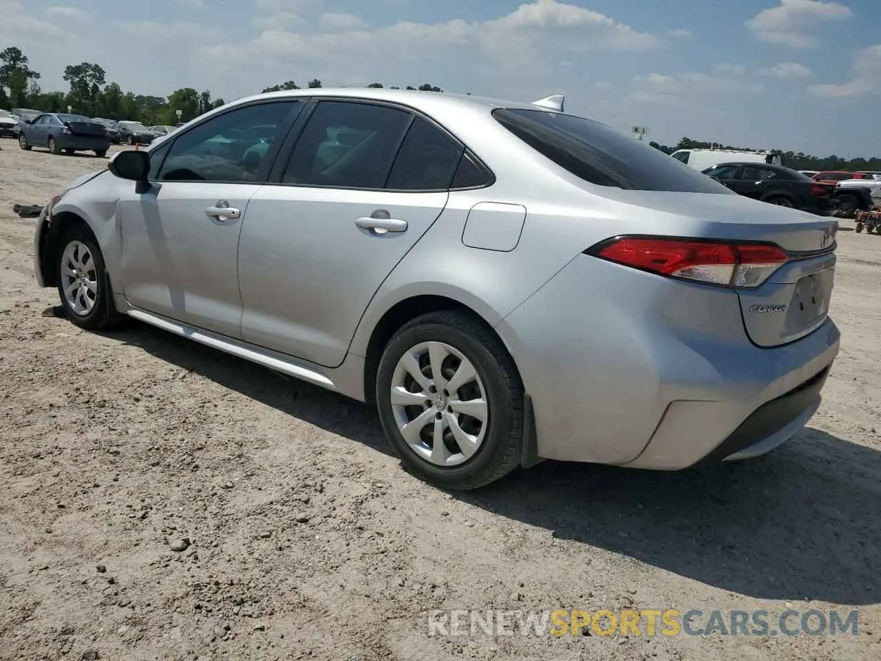 2 Photograph of a damaged car JTDEPMAE2MJ148881 TOYOTA COROLLA 2021