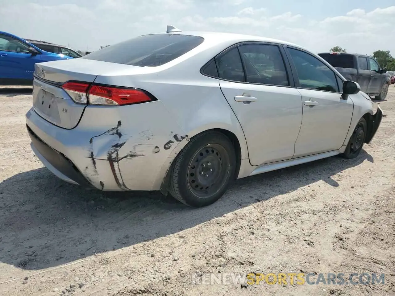 3 Photograph of a damaged car JTDEPMAE2MJ148881 TOYOTA COROLLA 2021