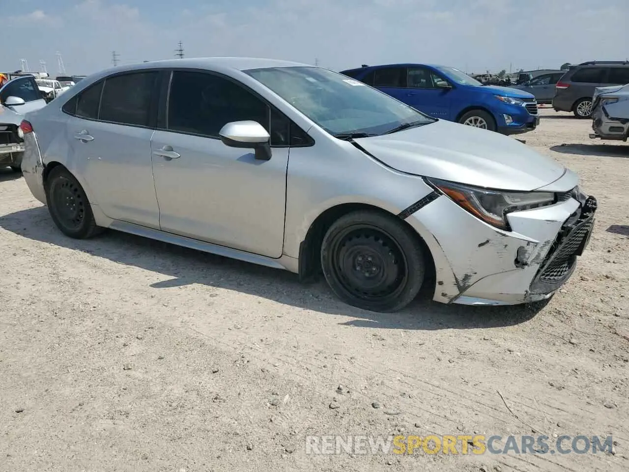 4 Photograph of a damaged car JTDEPMAE2MJ148881 TOYOTA COROLLA 2021