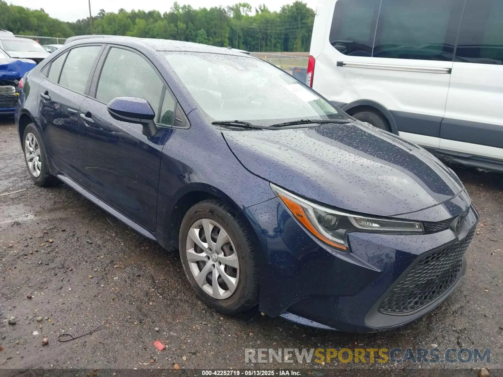1 Photograph of a damaged car JTDEPMAE2MJ149402 TOYOTA COROLLA 2021