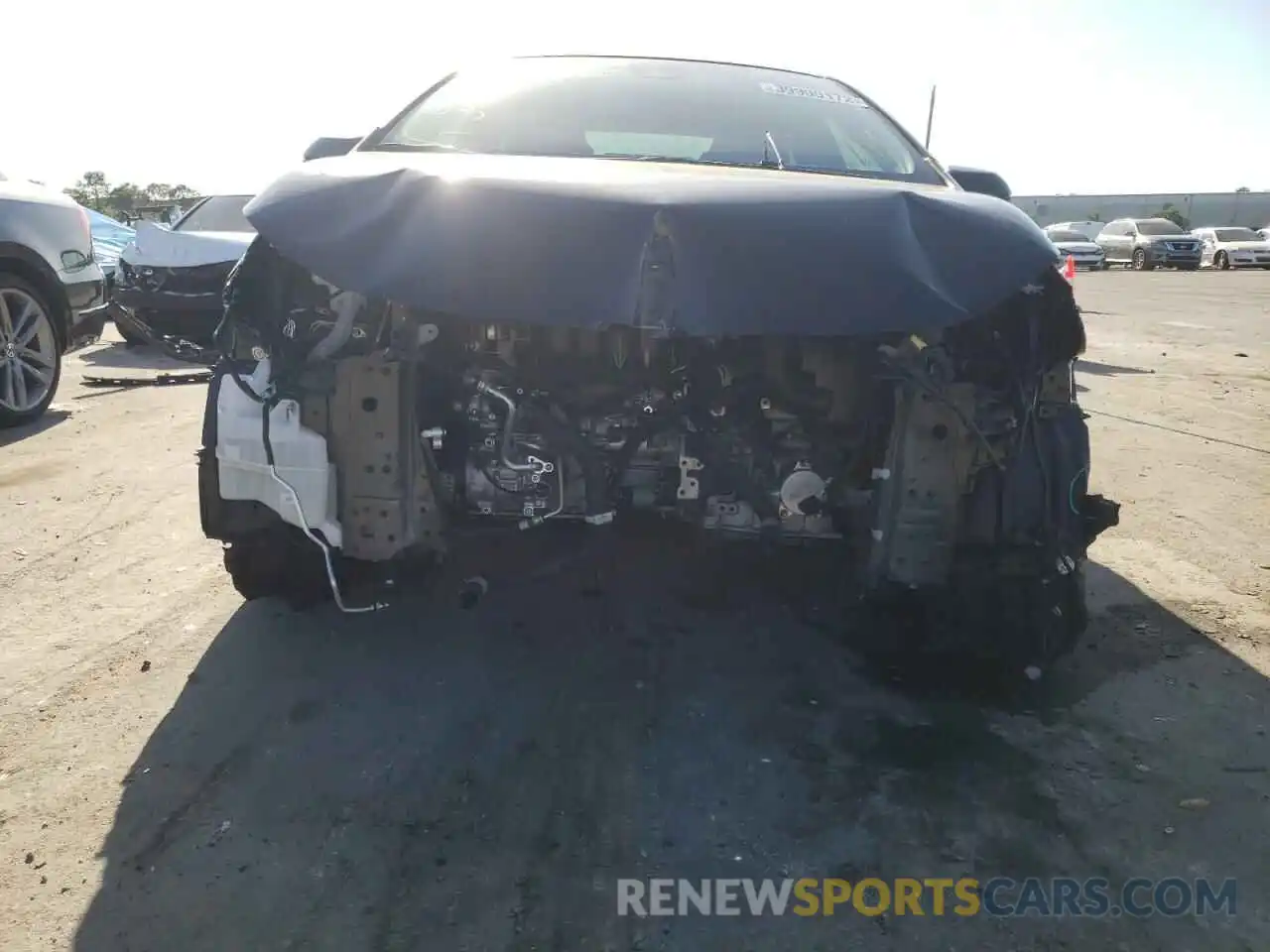 9 Photograph of a damaged car JTDEPMAE2MJ153367 TOYOTA COROLLA 2021