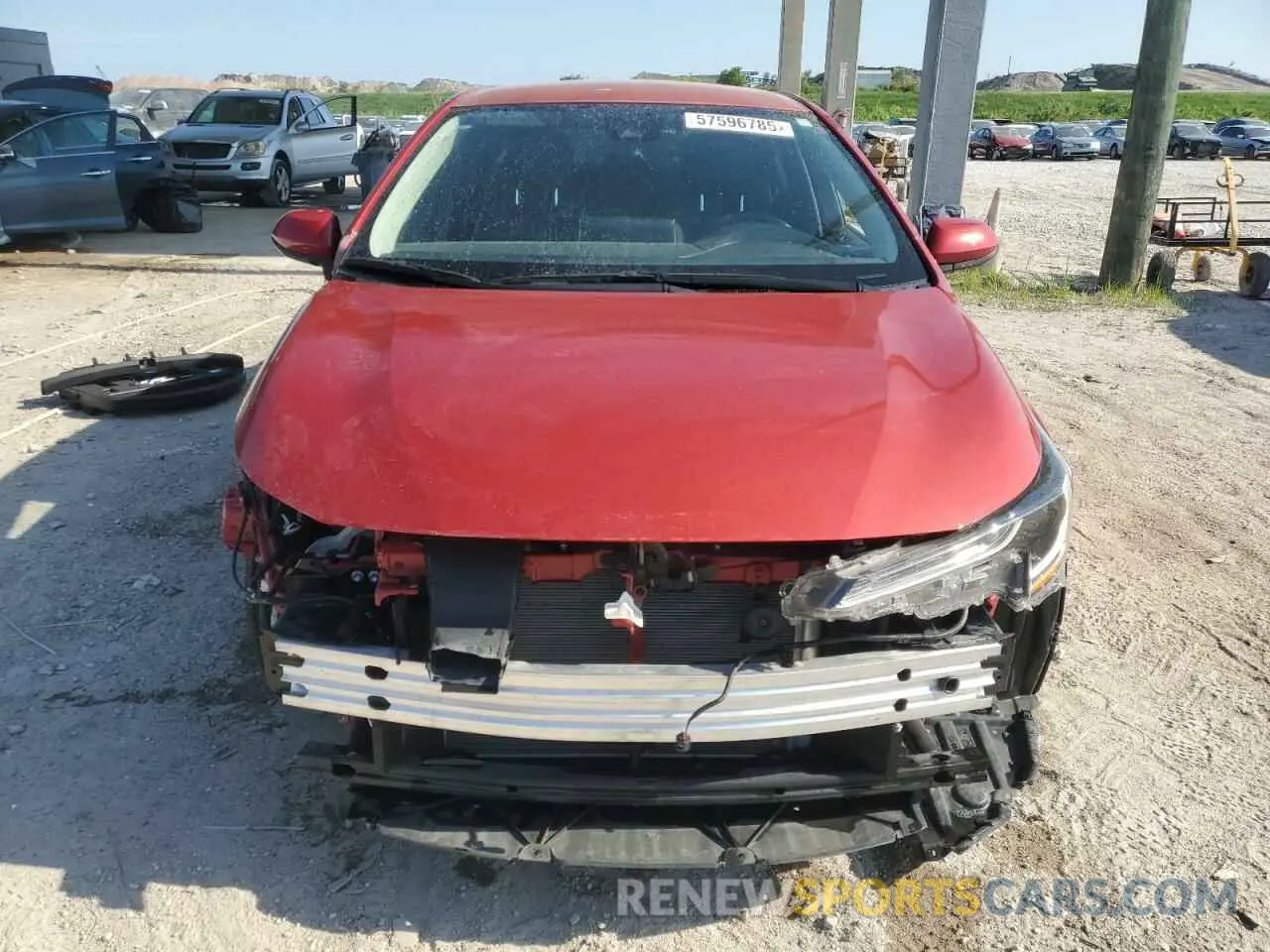 5 Photograph of a damaged car JTDEPMAE2MJ159024 TOYOTA COROLLA 2021