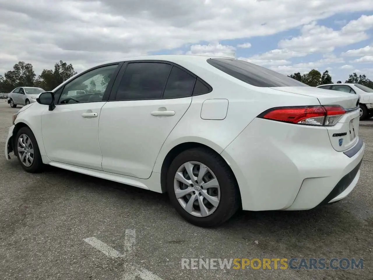 2 Photograph of a damaged car JTDEPMAE2MJ160870 TOYOTA COROLLA 2021