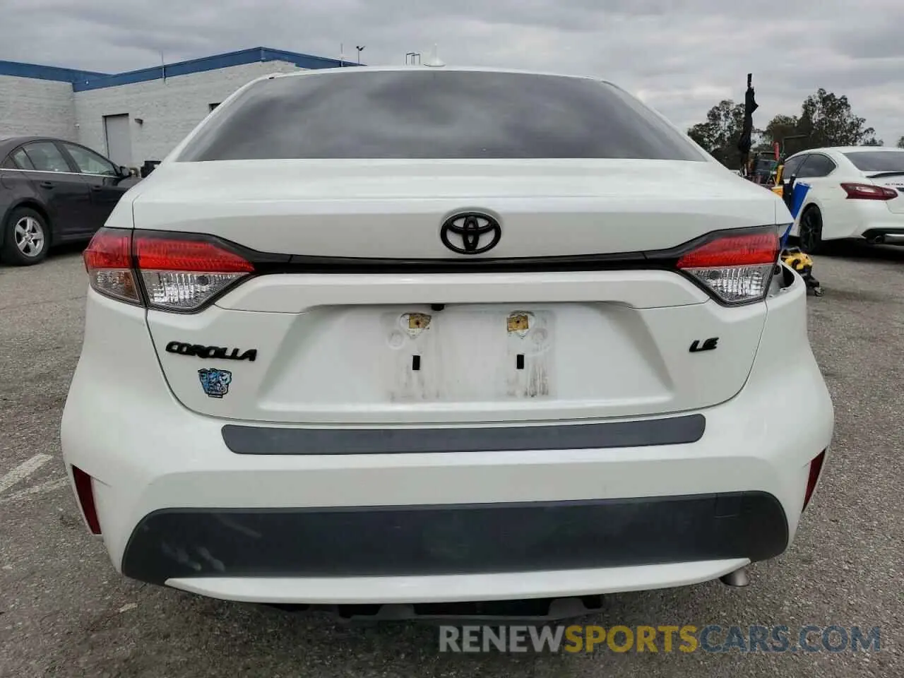 6 Photograph of a damaged car JTDEPMAE2MJ160870 TOYOTA COROLLA 2021