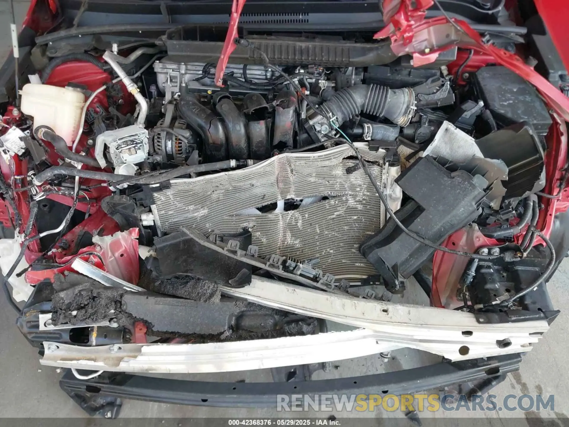 10 Photograph of a damaged car JTDEPMAE2MJ167026 TOYOTA COROLLA 2021