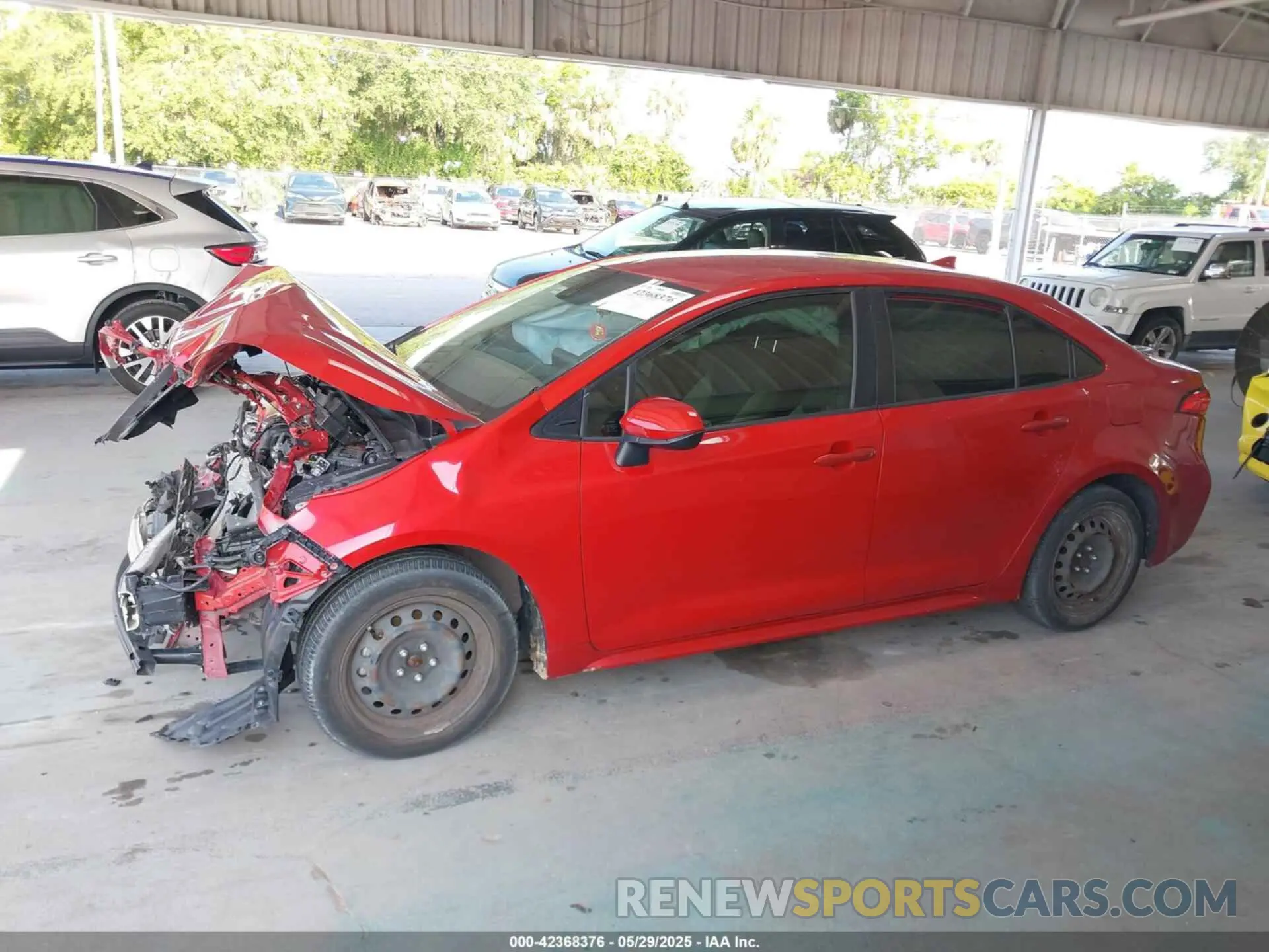 15 Photograph of a damaged car JTDEPMAE2MJ167026 TOYOTA COROLLA 2021