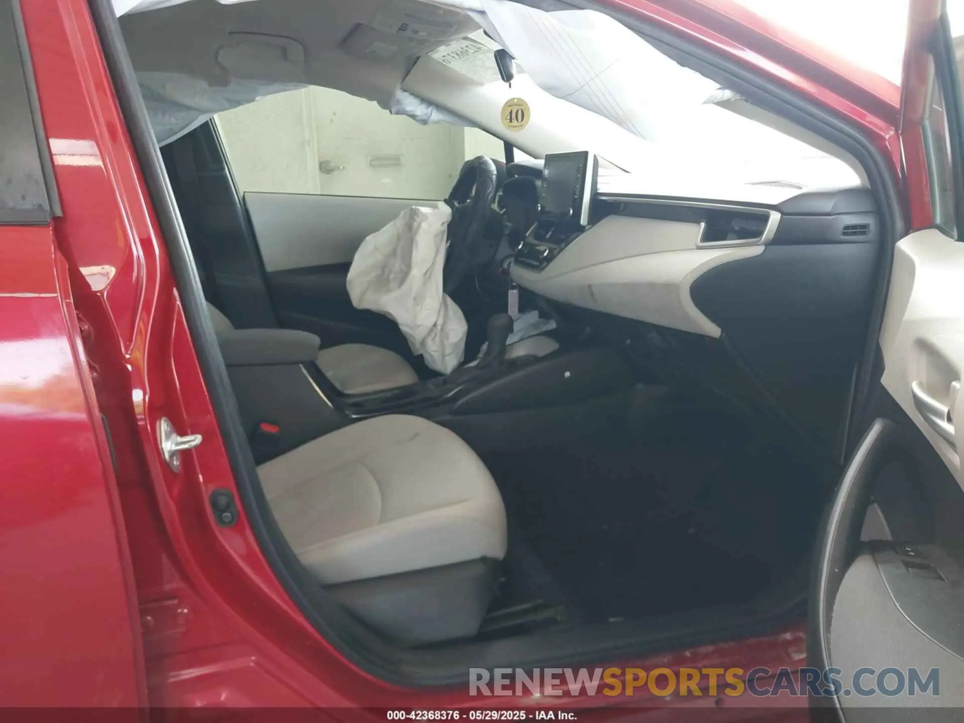 5 Photograph of a damaged car JTDEPMAE2MJ167026 TOYOTA COROLLA 2021