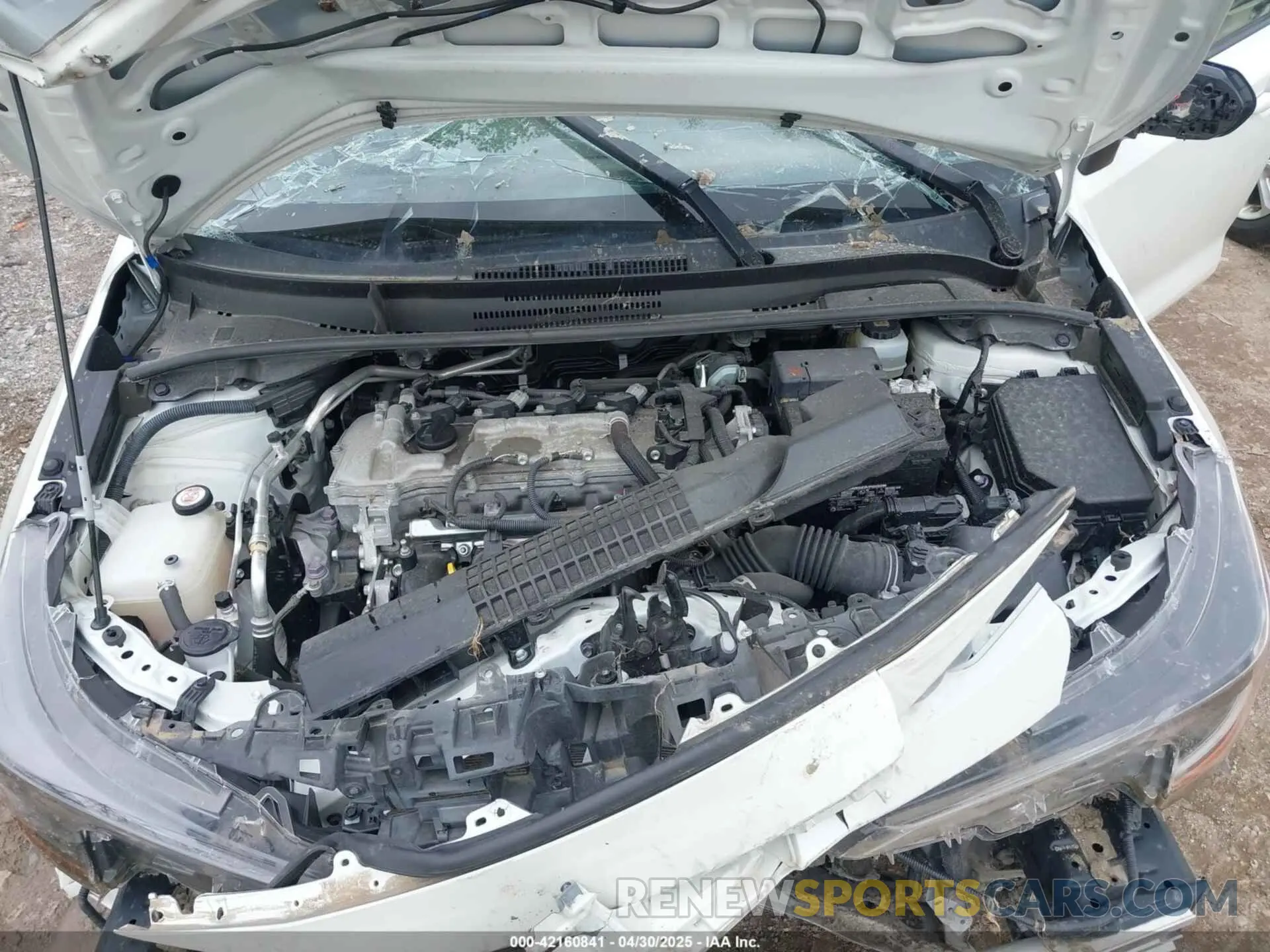 10 Photograph of a damaged car JTDEPMAE2MJ172906 TOYOTA COROLLA 2021