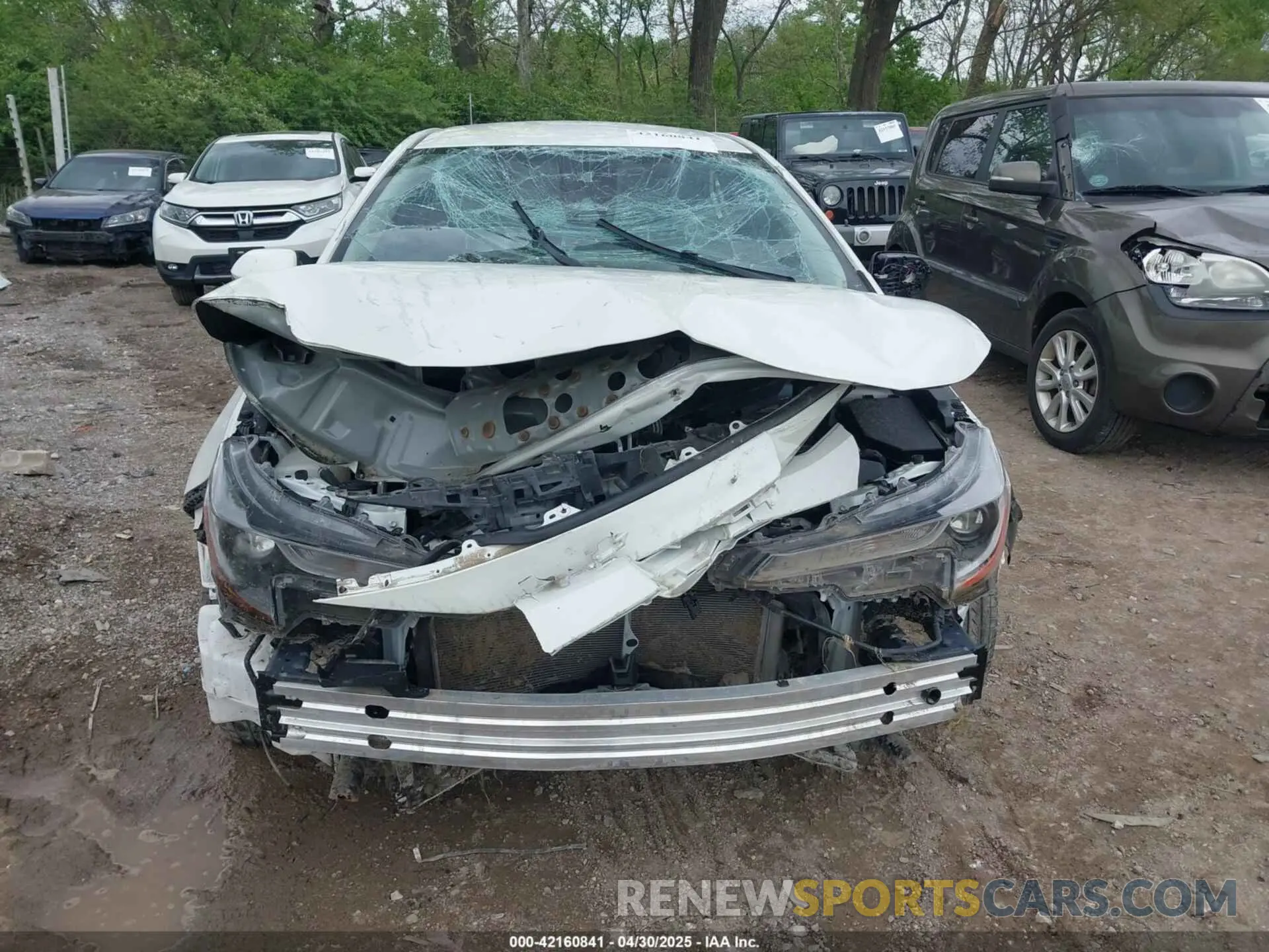 12 Photograph of a damaged car JTDEPMAE2MJ172906 TOYOTA COROLLA 2021