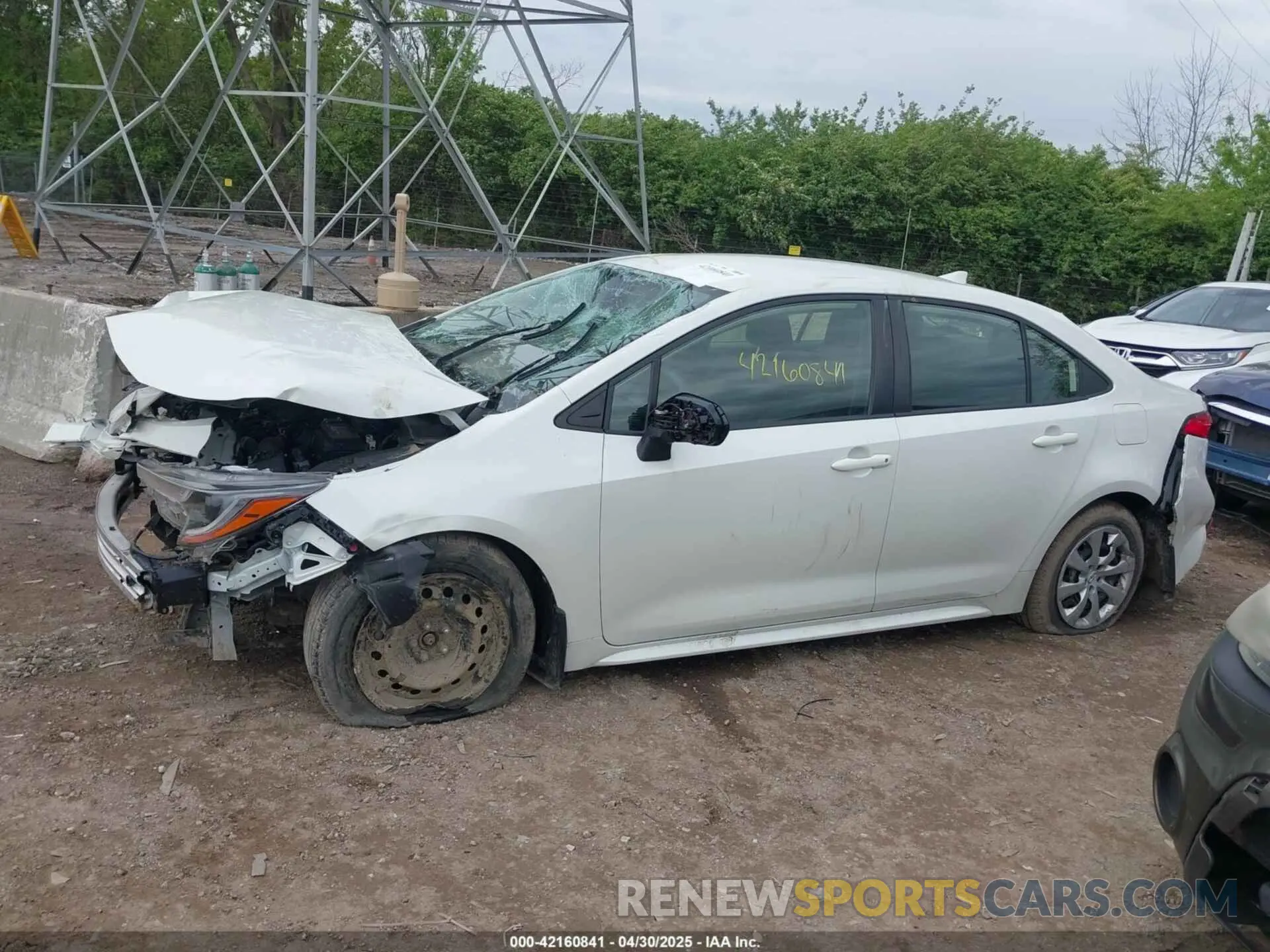 14 Photograph of a damaged car JTDEPMAE2MJ172906 TOYOTA COROLLA 2021