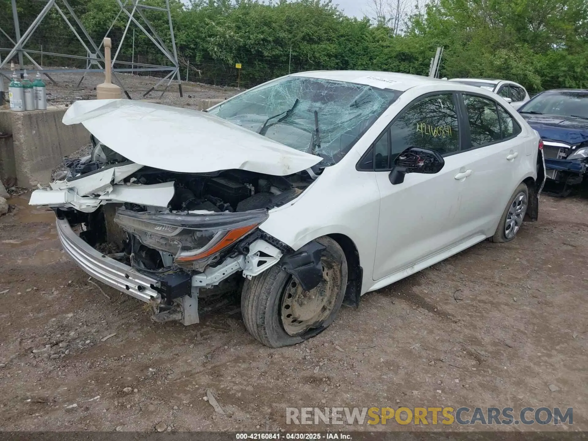 2 Photograph of a damaged car JTDEPMAE2MJ172906 TOYOTA COROLLA 2021