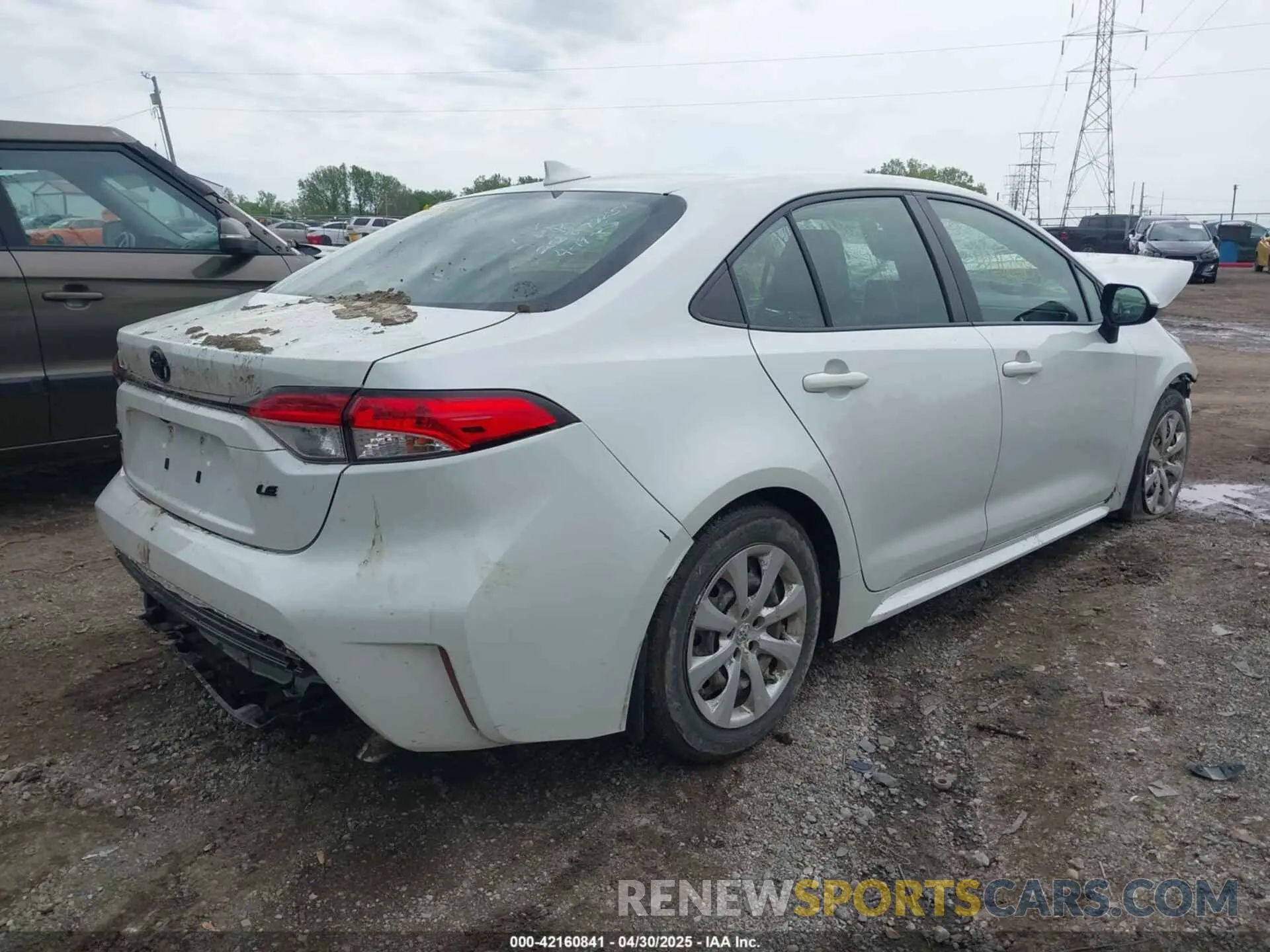 4 Photograph of a damaged car JTDEPMAE2MJ172906 TOYOTA COROLLA 2021