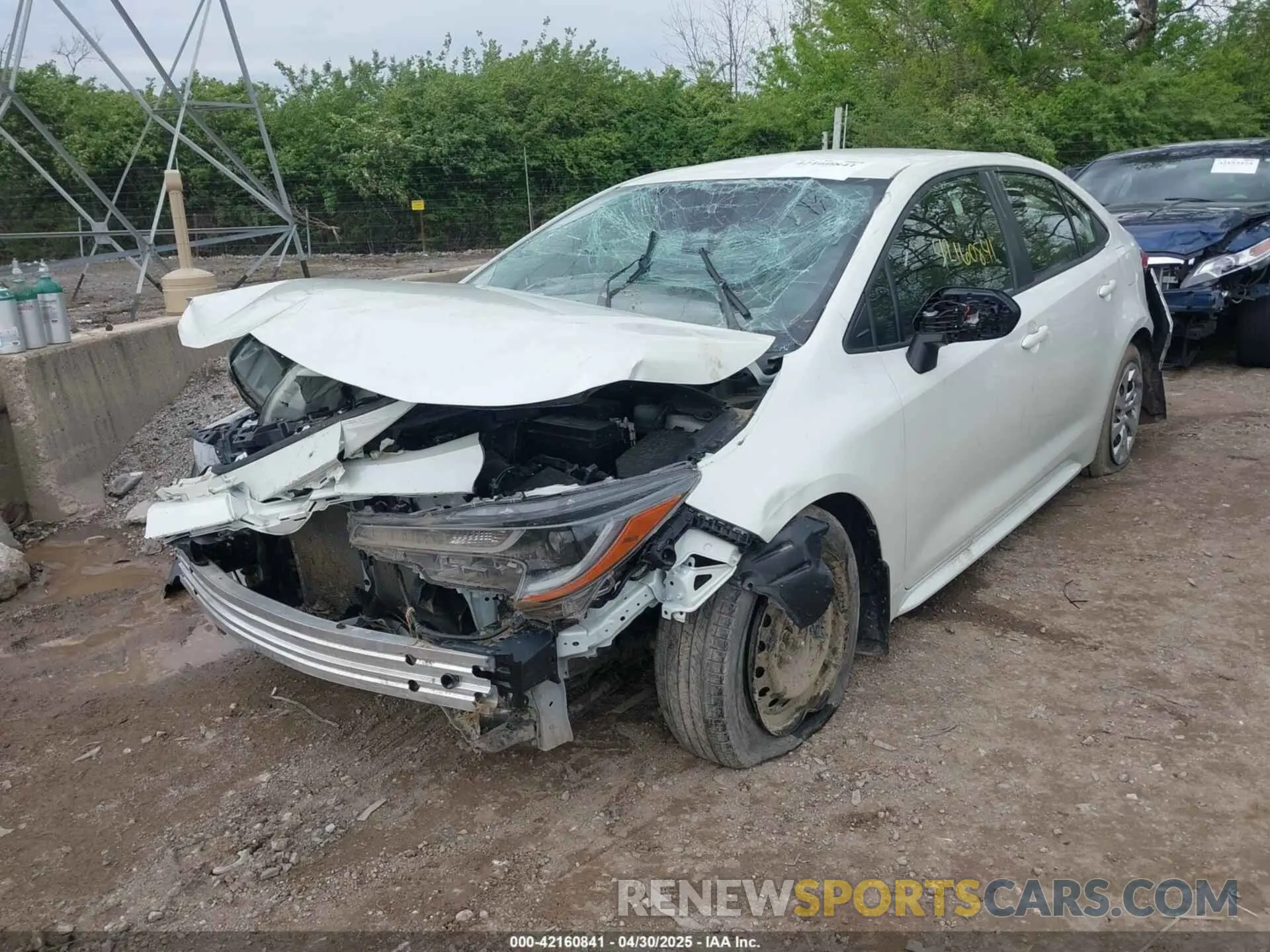 6 Photograph of a damaged car JTDEPMAE2MJ172906 TOYOTA COROLLA 2021