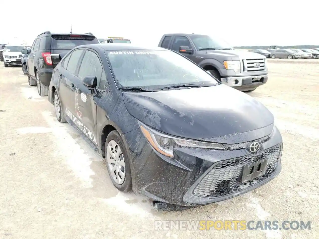 1 Photograph of a damaged car JTDEPMAE2MJ172968 TOYOTA COROLLA 2021