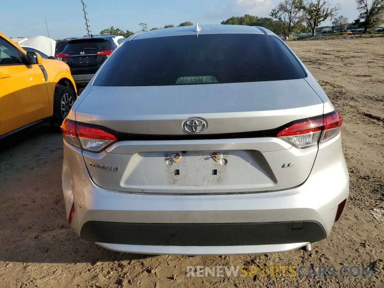 6 Photograph of a damaged car JTDEPMAE2MJ173117 TOYOTA COROLLA 2021
