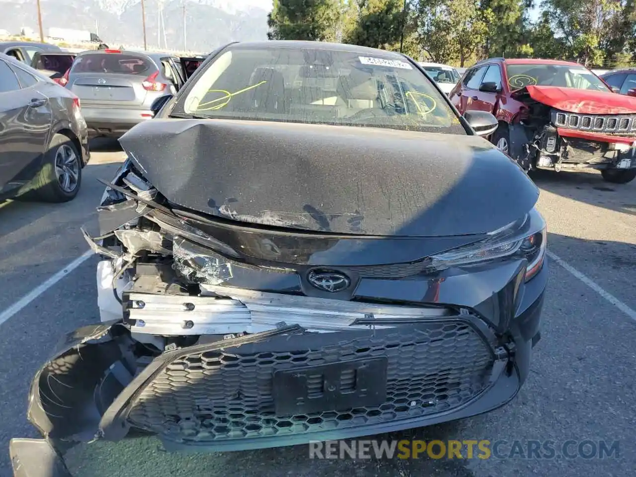 5 Photograph of a damaged car JTDEPMAE2MJ174154 TOYOTA COROLLA 2021