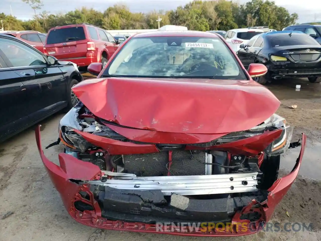 5 Photograph of a damaged car JTDEPMAE2MJ174364 TOYOTA COROLLA 2021