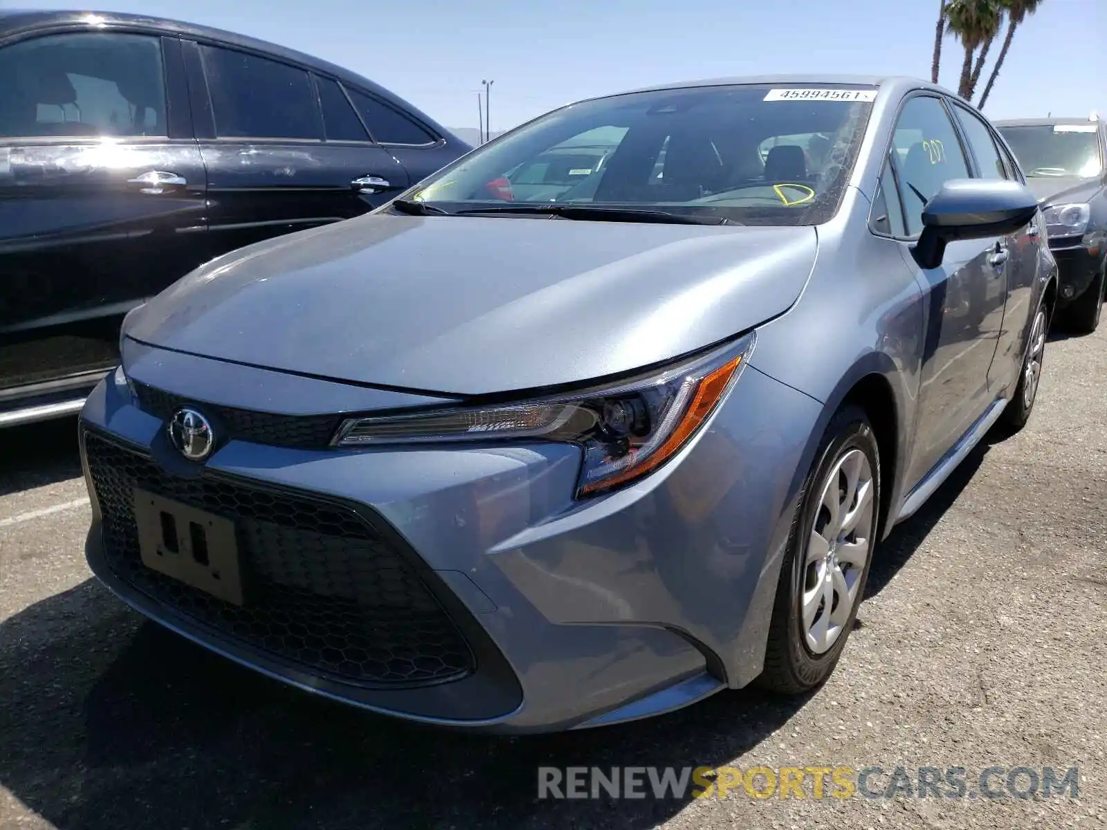 2 Photograph of a damaged car JTDEPMAE2MJ179080 TOYOTA COROLLA 2021